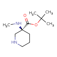 tert-butyl (3S)-3-(methylamino)piperidine-3-carboxylate