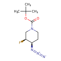 tert-butyl (3S,4R)-4-azido-3-fluoropiperidine-1-carboxylate