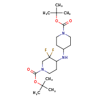 tert-butyl 4-{[1-(tert-butoxycarbonyl)piperidin-4-yl]amino}-3,3-difluoropiperidine-1-carboxylate