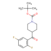 tert-butyl 4-(2,5-difluorobenzoyl)piperidine-1-carboxylate