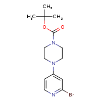 tert-butyl 4-(2-bromopyridin-4-yl)piperazine-1-carboxylate