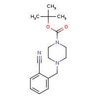 tert-butyl 4-[(2-cyanophenyl)methyl]piperazine-1-carboxylate