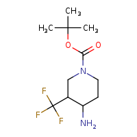 tert-butyl 4-amino-3-(trifluoromethyl)piperidine-1-carboxylate