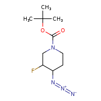 tert-butyl 4-azido-3-fluoropiperidine-1-carboxylate