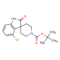 tert-butyl 4-chloro-2-oxo-1H-spiro[indole-3,4'-piperidine]-1'-carboxylate