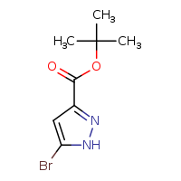tert-butyl 5-bromo-1H-pyrazole-3-carboxylate