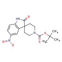 tert-butyl 5-nitro-2-oxo-1H-spiro[indole-3,4'-piperidine]-1'-carboxylate