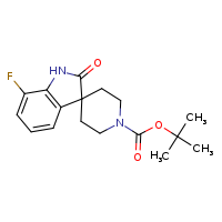 tert-butyl 7-fluoro-2-oxo-1H-spiro[indole-3,4'-piperidine]-1'-carboxylate