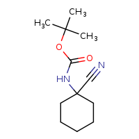 tert-butyl N-(1-cyanocyclohexyl)carbamate