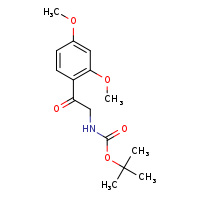 tert-butyl N-[2-(2,4-dimethoxyphenyl)-2-oxoethyl]carbamate