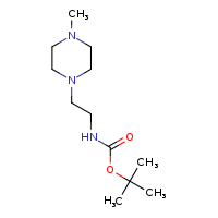 tert-butyl N-[2-(4-methylpiperazin-1-yl)ethyl]carbamate