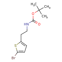 tert-butyl N-[2-(5-bromothiophen-2-yl)ethyl]carbamate