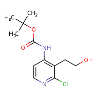 tert-butyl N-[2-chloro-3-(2-hydroxyethyl)pyridin-4-yl]carbamate