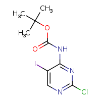 tert-butyl N-(2-chloro-5-iodopyrimidin-4-yl)carbamate