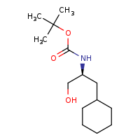 tert-butyl N-[(2S)-1-cyclohexyl-3-hydroxypropan-2-yl]carbamate