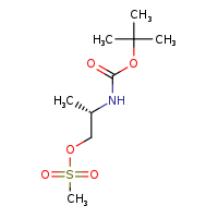 tert-butyl N-[(2S)-1-(methanesulfonyloxy)propan-2-yl]carbamate