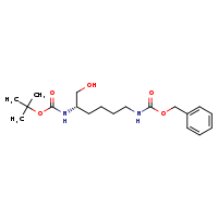 tert-butyl N-[(2S)-6-{[(benzyloxy)carbonyl]amino}-1-hydroxyhexan-2-yl]carbamate