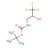 tert-butyl N-(3,3,3-trifluoro-2-hydroxypropyl)carbamate