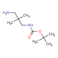 tert-butyl N-(3-amino-2,2-dimethylpropyl)carbamate
