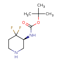 tert-butyl N-[(3S)-4,4-difluoropiperidin-3-yl]carbamate