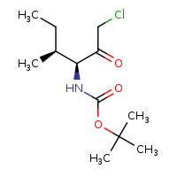 tert-butyl N-[(3S,4S)-1-chloro-4-methyl-2-oxohexan-3-yl]carbamate