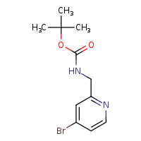 tert-butyl N-[(4-bromopyridin-2-yl)methyl]carbamate