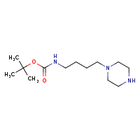 tert-butyl N-[4-(piperazin-1-yl)butyl]carbamate