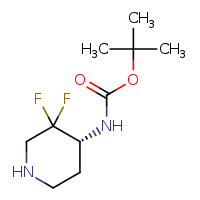 tert-butyl N-[(4R)-3,3-difluoropiperidin-4-yl]carbamate