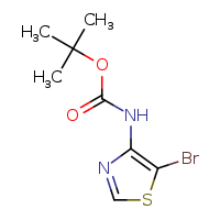 tert-butyl N-(5-bromo-1,3-thiazol-4-yl)carbamate