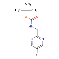 tert-butyl N-[(5-bromopyrimidin-2-yl)methyl]carbamate