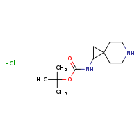 tert-butyl N-{6-azaspiro[2.5]octan-1-yl}carbamate hydrochloride