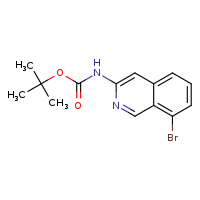 tert-butyl N-(8-bromoisoquinolin-3-yl)carbamate