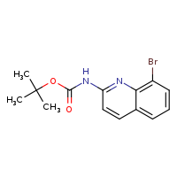 tert-butyl N-(8-bromoquinolin-2-yl)carbamate