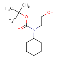 tert-butyl N-cyclohexyl-N-(2-hydroxyethyl)carbamate