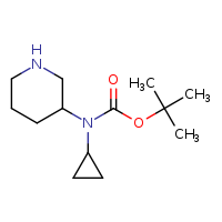 tert-butyl N-cyclopropyl-N-(piperidin-3-yl)carbamate