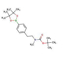 tert-butyl N-methyl-N-{2-[4-(4,4,5,5-tetramethyl-1,3,2-dioxaborolan-2-yl)phenyl]ethyl}carbamate