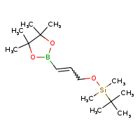 tert-butyldimethyl{[(2E)-3-(4,4,5,5-tetramethyl-1,3,2-dioxaborolan-2-yl)prop-2-en-1-yl]oxy}silane