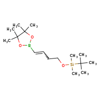 tert-butyldimethyl{[4-(4,4,5,5-tetramethyl-1,3,2-dioxaborolan-2-yl)but-3-en-1-yl]oxy}silane