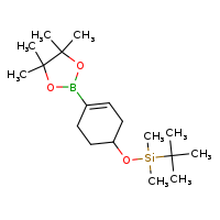 tert-butyldimethyl{[4-(4,4,5,5-tetramethyl-1,3,2-dioxaborolan-2-yl)cyclohex-3-en-1-yl]oxy}silane