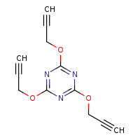 tris(prop-2-yn-1-yloxy)-1,3,5-triazine
