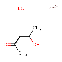 zinc(2+) 4-hydroxypent-3-en-2-one hydrate