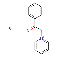 1-(2-oxo-2-phenylethyl)pyridin-1-ium bromide