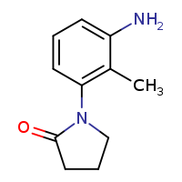 1-(3-amino-2-methylphenyl)pyrrolidin-2-one
