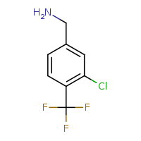 1-[3-chloro-4-(trifluoromethyl)phenyl]methanamine
