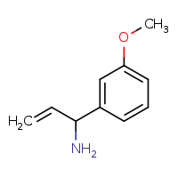 1-(3-methoxyphenyl)prop-2-en-1-amine