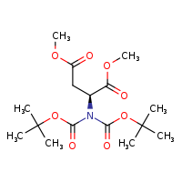 1,4-dimethyl (2S)-2-[bis(tert-butoxycarbonyl)amino]butanedioate