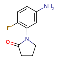 1-(5-amino-2-fluorophenyl)pyrrolidin-2-one
