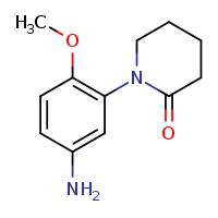 1-(5-amino-2-methoxyphenyl)piperidin-2-one