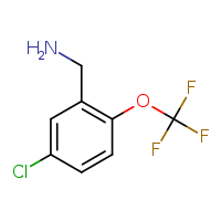 1-[5-chloro-2-(trifluoromethoxy)phenyl]methanamine