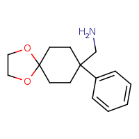 1-{8-phenyl-1,4-dioxaspiro[4.5]decan-8-yl}methanamine